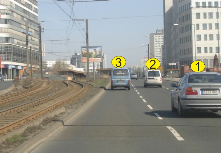 Cili automjet është duke lëvizur drejt?