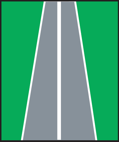 Çfarë paraqet vija e plotë në rrugë?