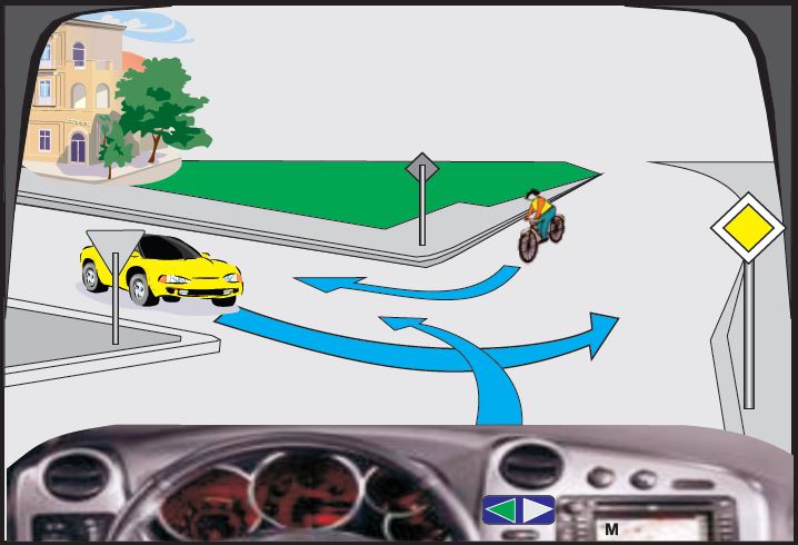 Si duhet të jetë radhitja e kalimit në këtë kryqëzim?