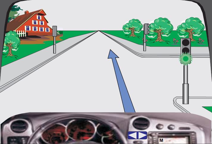 Çfarë domethënie ka drita e gjelbër vezulluese (me ndërprerje) në semafor?