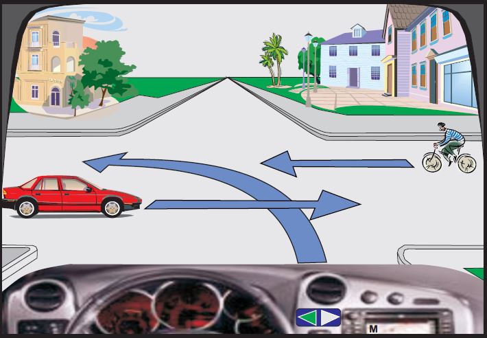 Si duhet të jetë rradhitja e kalimit në këtë situatë?